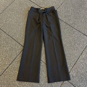EUC Japan GALLARDAGALANTE black pants size 0 Waist 14” inseam 29.5”